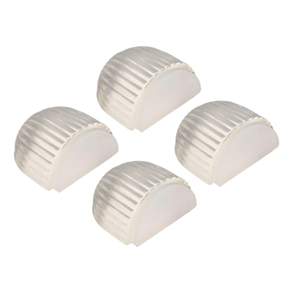 4 шт. акриловый дверной стопор многоцелевой прозрачный предотвращает столкновение самоклеящийся дверной стопор для