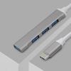 4-портовый концентратор USB 3,0 USB-концентратор Высокоскоростной разветвитель типа c 5 Гбит/с для ПК Компьютерные аксессуары Многопортовый концентратор 4 порта USB 3,0 2,0