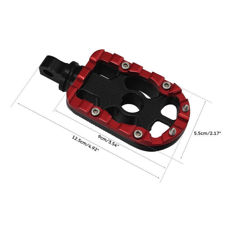 Motorcycle Rear Passenger Foot Pegs Footrests For Harley Softail Touring Electra Glide Road Glide Road King