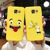case For Samsung Galaxy A7 2017 Case Cute Painted silicon soft tpu phone back Cover Bumper For Samsung A7 2017 A720 A720f Cases
