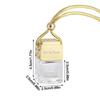 Essential Oils Car-styling Hanging Pendant Auto Ornament Car Perfume Empty Bottle Air Freshener