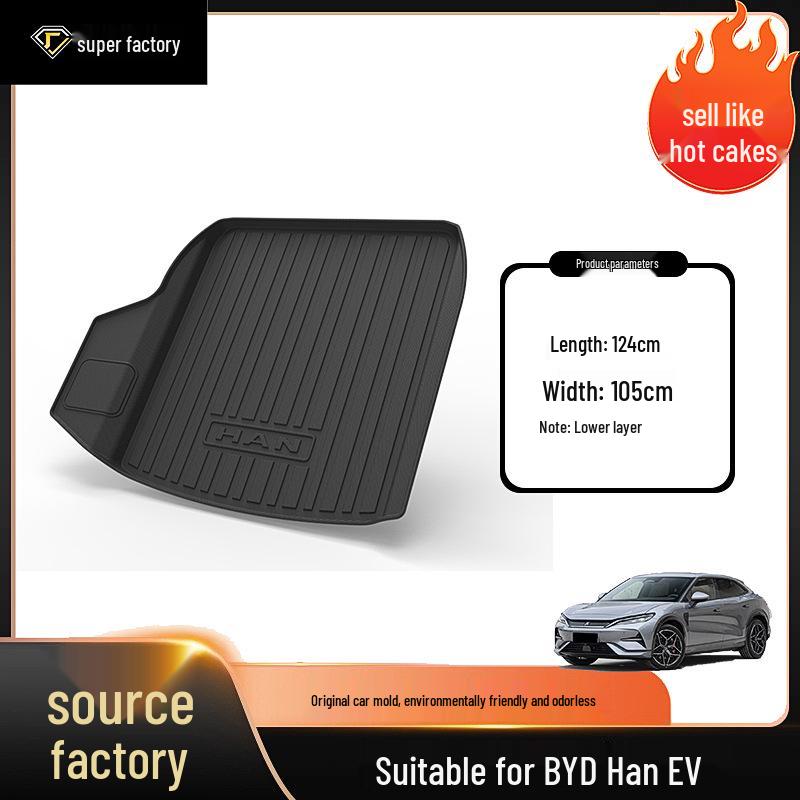 BYD Han Series Trunk Mat for Han EV/DM/DM-P/DM-i Models