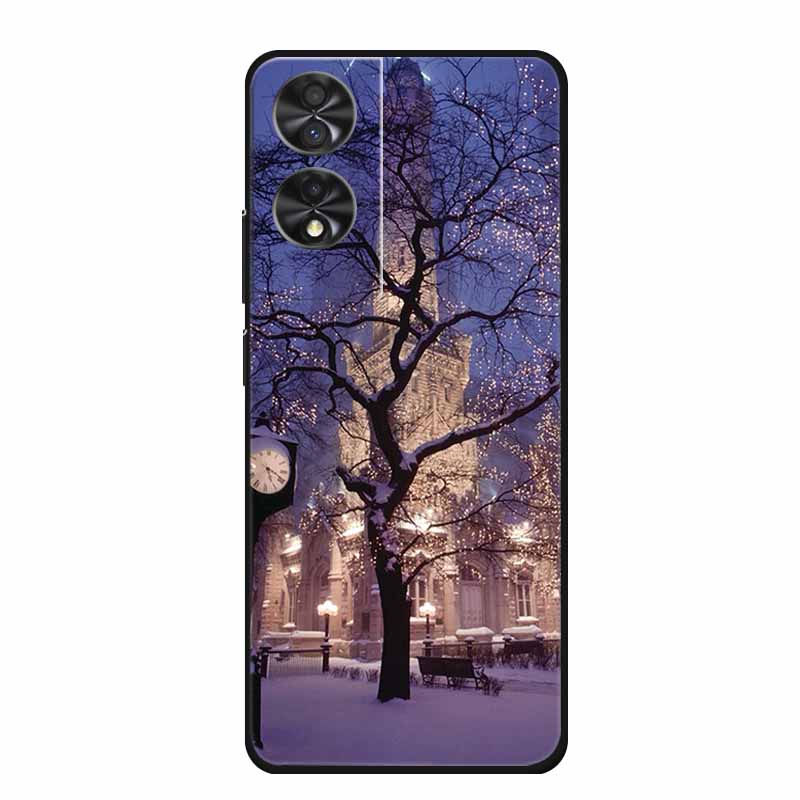 Для TCL 505 502 Чехол Роскошный ТПУ Мягкий Силиконовый Чехлы для Телефона Задняя Крышка для TCL505 TCL502 Мультяшный Защитный Ударопрочный Милый Fundas
