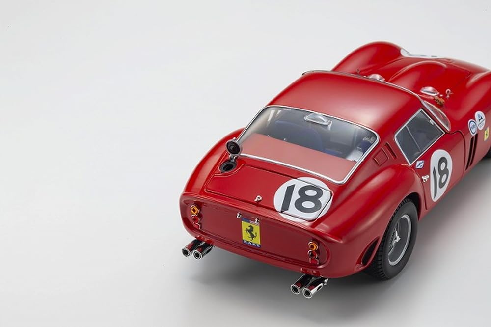 Kyosho Original Масштаб Ferrari 250GTO 1963 Дайтона 3 часа Готовое изделие KS08438F 1/18 #18 (красный)