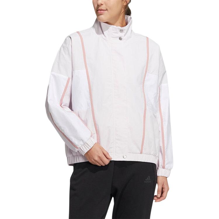 adidas Куртки Женские Розовые Стойка Умеренные Другие HM7445
