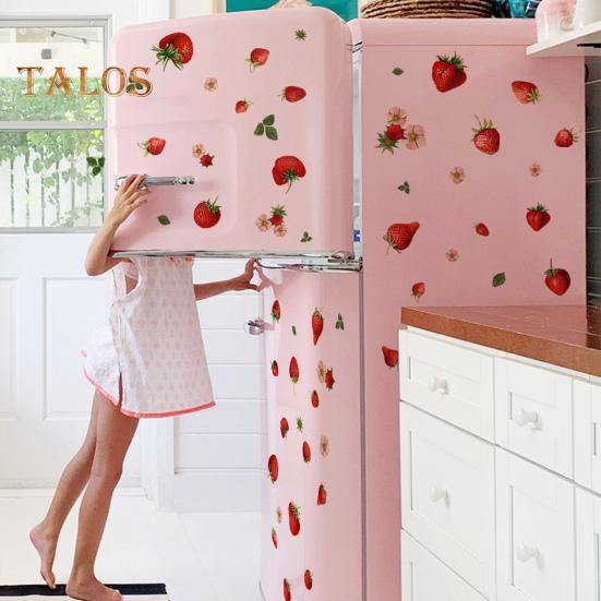 2Pcs/Set Wall Sticker Self-adhesive Decorative Colorfast Attractive Office Living Room Decoration Wall Sticker Household Supplies