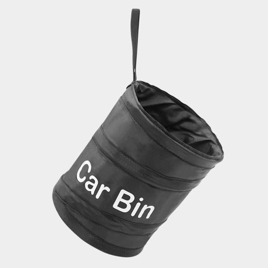 Автомобильный мусорный бак Складная конструкция с застежкой-липучкой Большая вместимость Простая установка Складной