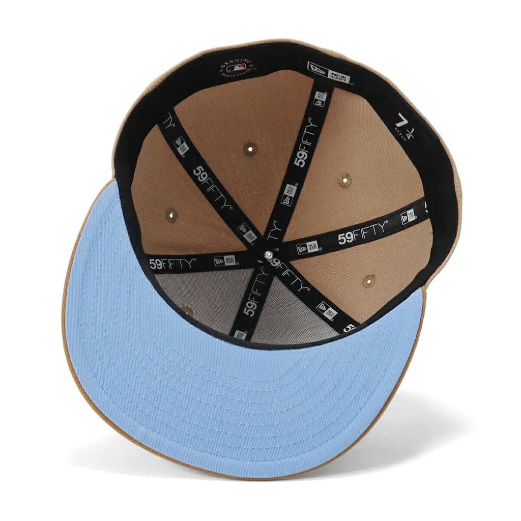 New Era 59FIFTY Cap MLB New York Yankees NY Under Visor and 5950 Straight Flat Visor Unisex Summer Sun Protection UV Protection Cool Hairstyles