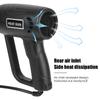 2000W 50HZ Two Levels Adjustment Temperature Hair Dryer 330-550℃ Power Tool Soldering Wrap Blower Heater NO LCD Electric Hot Air Gun Heat Gun