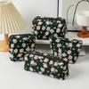 Dustproof Embroidered Cosmetic Bag Large Capacity Pencil Case Simple Cosmetic Storage Bag  Travel