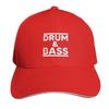 Кепка Drum And Bass Модная Повседневная Бейсболка Регулируемая Кепка Хип-Хоп Летняя Унисекс Бейсболки