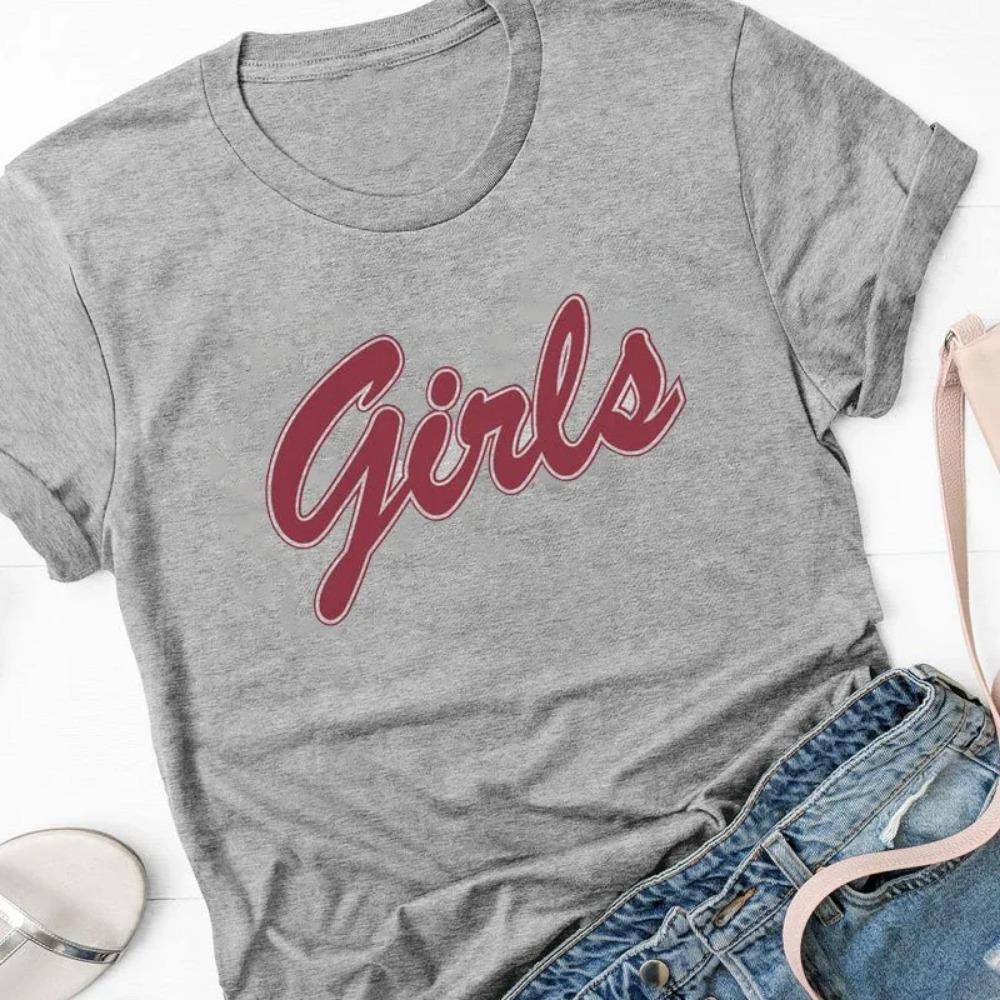 Rachel Green Girls Tshirt Women's Friends TV Show Large Tshirt Retro Beautiful Short Sleeved Tshirt Harajuku Short Sleeve Casual