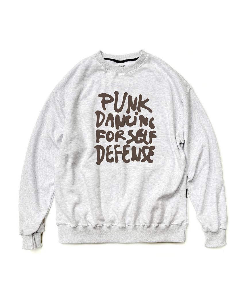 ABNORMALTHING Pdfd Loose Fit Crew Neck Charcoal (Pdfd Crewneck Charcoal)