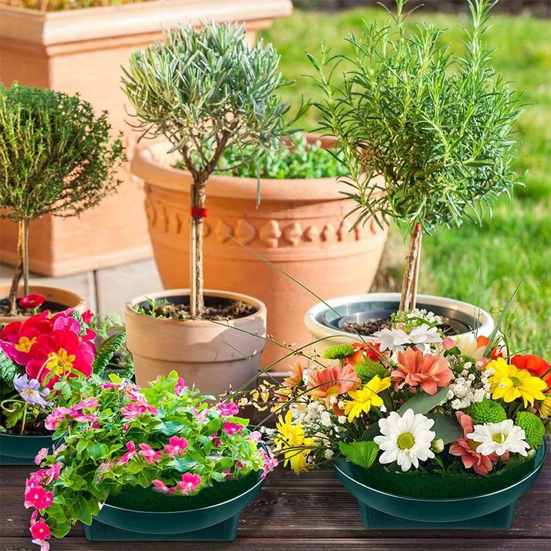 12 упаковок круглых зеленых пенопластовых цветочных чаш — идеально подходят для создания круглых цветочных композиций своими руками и для украшения свадебных фестивалей. Цветочные принадлежности.