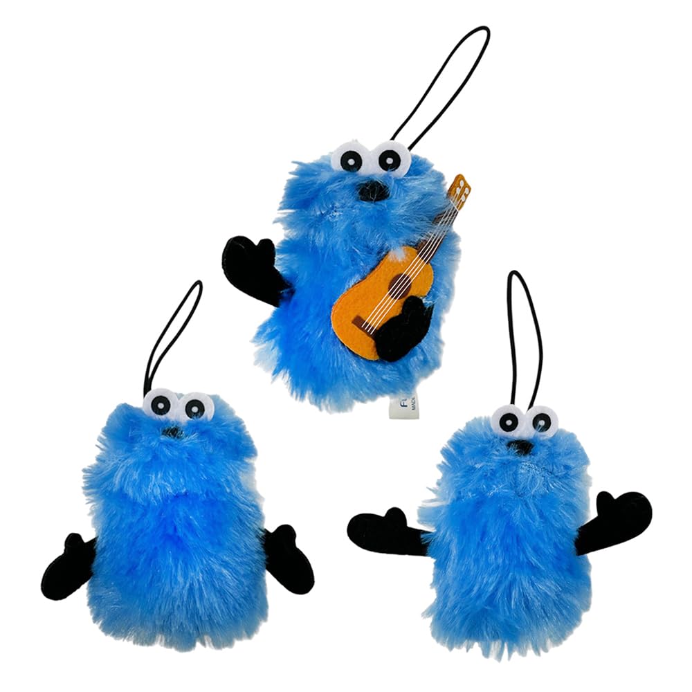 'Sun-Sun' Finger Puppet Plush Mascot Sun-Sun, Cute, Approx. 7cm (Set of 3 Sun-Sun Puppets)