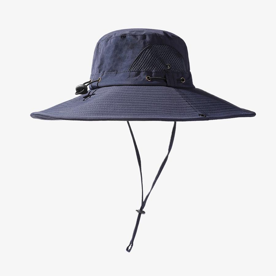 Летняя дышащая солнцезащитная шляпа рыбака с большими полями, мужская шляпа для альпинизма и рыбалки, солнцезащитная шляпа