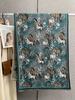 Women S Vintage Horse Faux Cashmere Thick Warm Scarf
