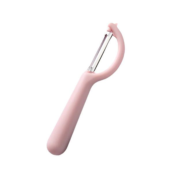 Полезная овощечистка с длинной ручкой, острая овощечистка из нержавеющей стали, многофункциональная бритва для дыни, простые инструменты для чистки, кухонные гаджеты