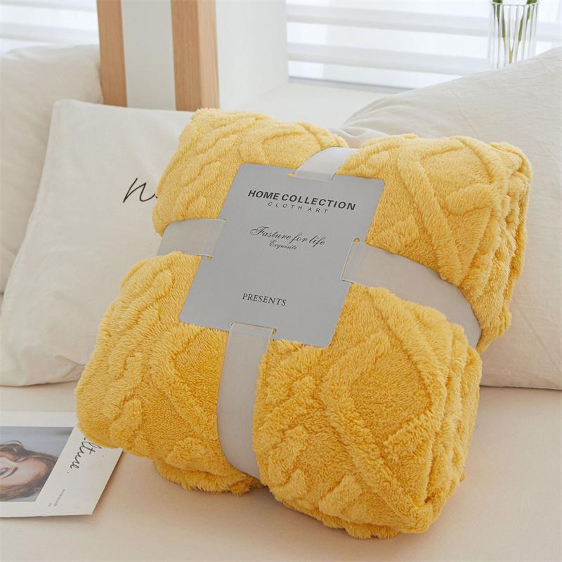 Шерпа Утяжеленное Одеяло Мягкое Теплое и Утолщенное Успокаивающее Одеяло для Дивана Автомобильное Одеяло Офисный Шарф для Обед Под Одеяло с Кондиционером Подарок