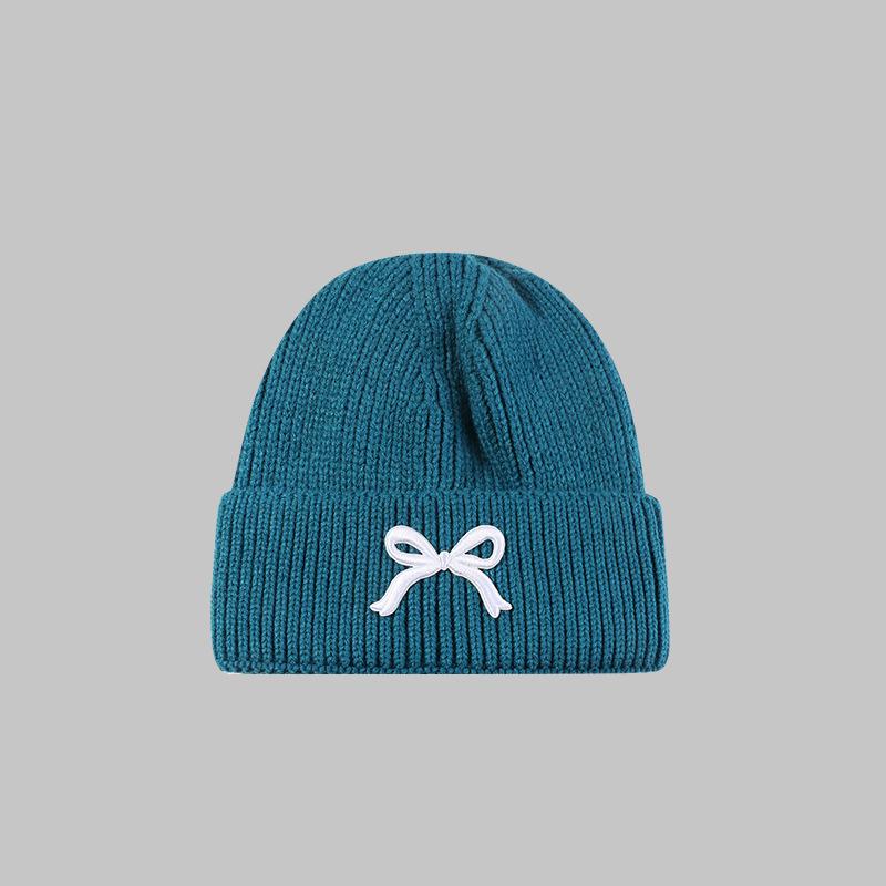 Галстук-бабочка Вязаная шапка Шапка шерстяная пряжа манжета вязаная шапка повседневная флисовая теплая вязаная шапка