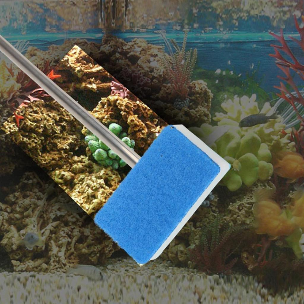 Высококачественные инструменты для чистки аквариума Скребок для водорослей, Плавающая губка, Щетки для чистки растений Для стекол аквариума