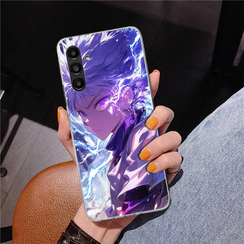 Huner X-Hunters Killua Phone Case For Samsung Galaxy A17 A16 A15 A14 A13 A57 A56 A55 A54 A53 A37 A36 A35 A34 A33 A26 A25 A24 A23