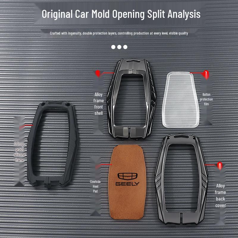 2025 Geely Новый Binyue L Чехол для ключей COOL Версия Super Energy - Индивидуальный корпус для мужчин и женщин