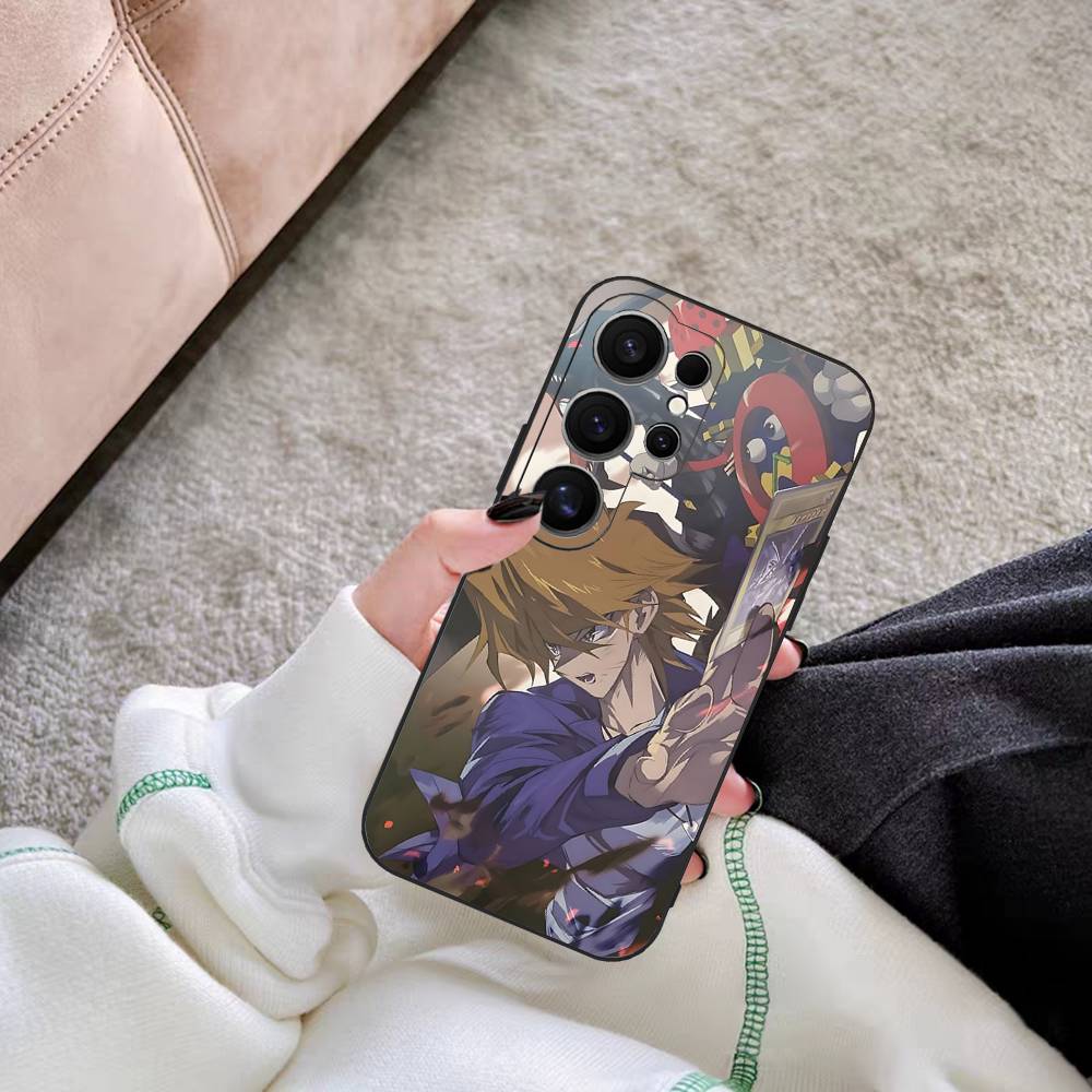 Классический аниме чехол для телефона Yu Gi Oh для Samsung S 24 Fe 25 Ultra Plus 20 Lite 21 30 22 23 24 22 Ultra 5G Fundas