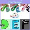Брелок Alphabet Lore Детские Рождественские Подарки Подвеска для Сумки Кукла