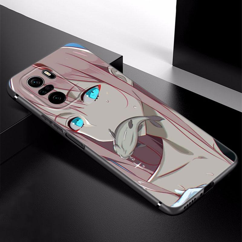 Чехол для телефона Zero Two Darling In The FranXX для Xiaomi Redmi Note 5 6 9T K20 K40 K50 Pro 7A 8A 9A 9C 9i 10A 10C A1 S2 черный чехол