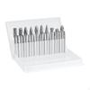 20Pcs Carbide Rotary Burr Set Double Cut Multipurpose 1/8" Shank for Polishing Grinding Professional