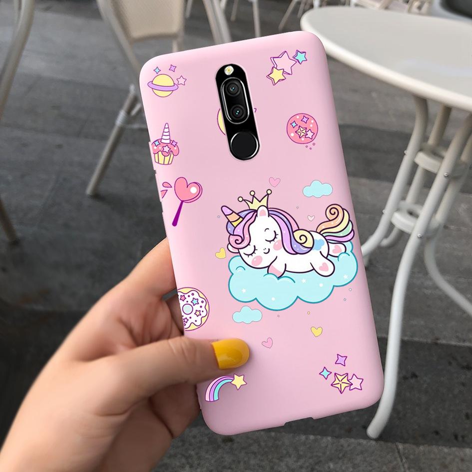 For Huawei Nova 2i Case Candy Colorful Matte Soft Silicone Cover for Huawei Mate 10 Lite RNE-L21 RNE-L22 Phone Cases Nova2i Capa