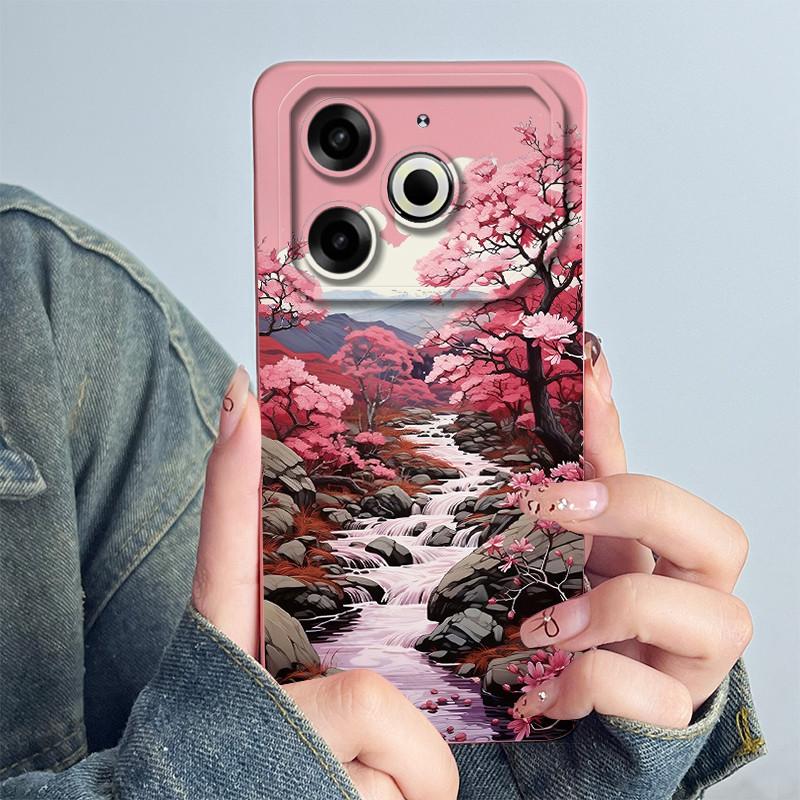 Чехол для телефона Tecno Pova 6 Neo Задняя крышка Pova 6Neo Силиконовый Милый Панда Цветок Мальчики Девочки Мультяшный Корпус Защитный Coque Funda