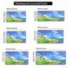 Cartoon Window View Mouse Pad Large Rubber Anti-slip PC Desk Accessories Mousepad for Offices and Gamer Keyboard Mats Decor Mat