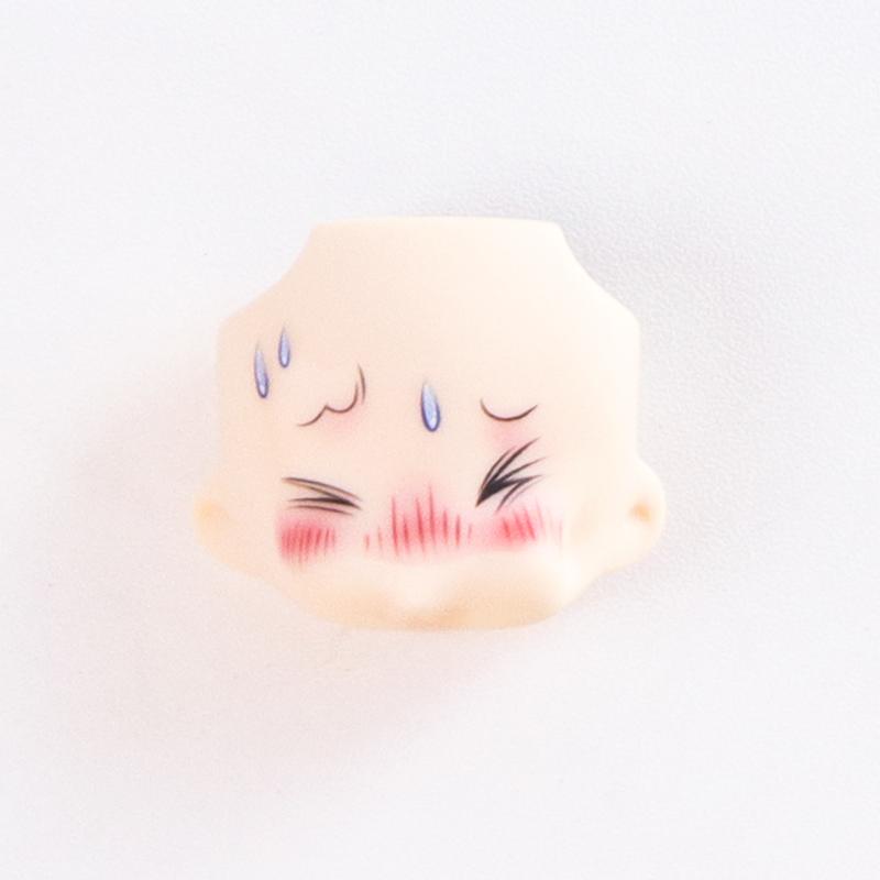 Лицо Куклы OB11 1/12 Лицо Куклы BJD С 3D Аниме Наклейкой Глаз Кавайи Сменные Лица Дующее Сморщенное Рот Щеки Голова GSC DIY Куклы для Детей