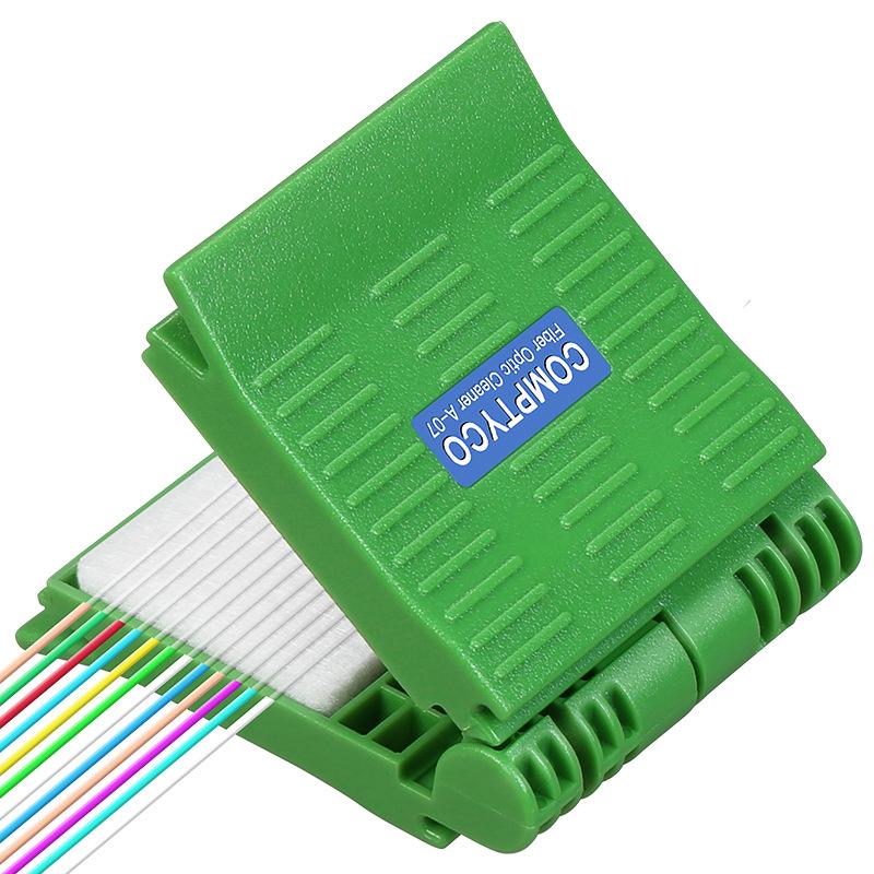 Handheld Fiber Optic Wiping Clip with Water Storage, Oil Removal and Dust-Free Cotton