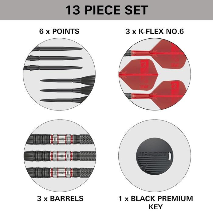 TARGET CLEMENS 95K 21G Стальные дротики