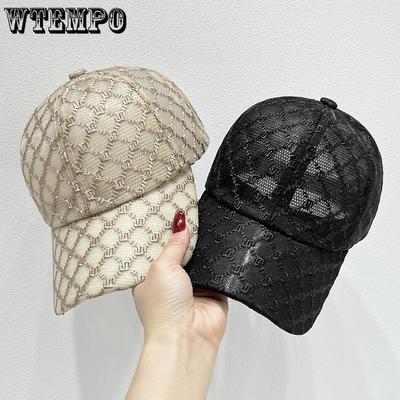 Весенне-летняя шляпа женская кружевная бейсболка летняя солнцезащитная дышащая шляпа от солнца повседневная шляпа с утиным язычком