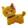 Girl Heart Simulation Kitten Pendant Soft Stuffed Plush Cat Key Chain  Hanging Accessory