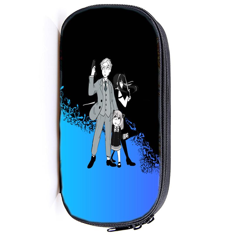 Семейный пенал Spy X Anya Forger, многофункциональный пенал, школьные принадлежности, чехол для ручек, канцелярские принадлежности, пенал