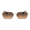 Prada Logo Metal Square Sunglasses Women sunglasses Gold PR-A51SZVN50C