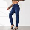 Spring and Autumn Women's Pants High Stretch Calf Pants Hip Lifting Jeans