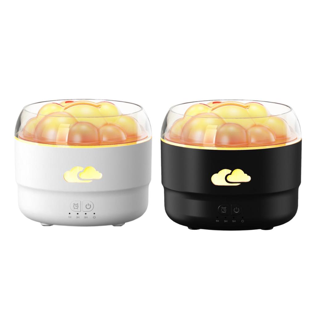 Essential Oil Diffuser Silent Mist Humidifier Table Desk Air Humidifier LED Lights for Housewarming Yoga Christmas Bedroom SPA