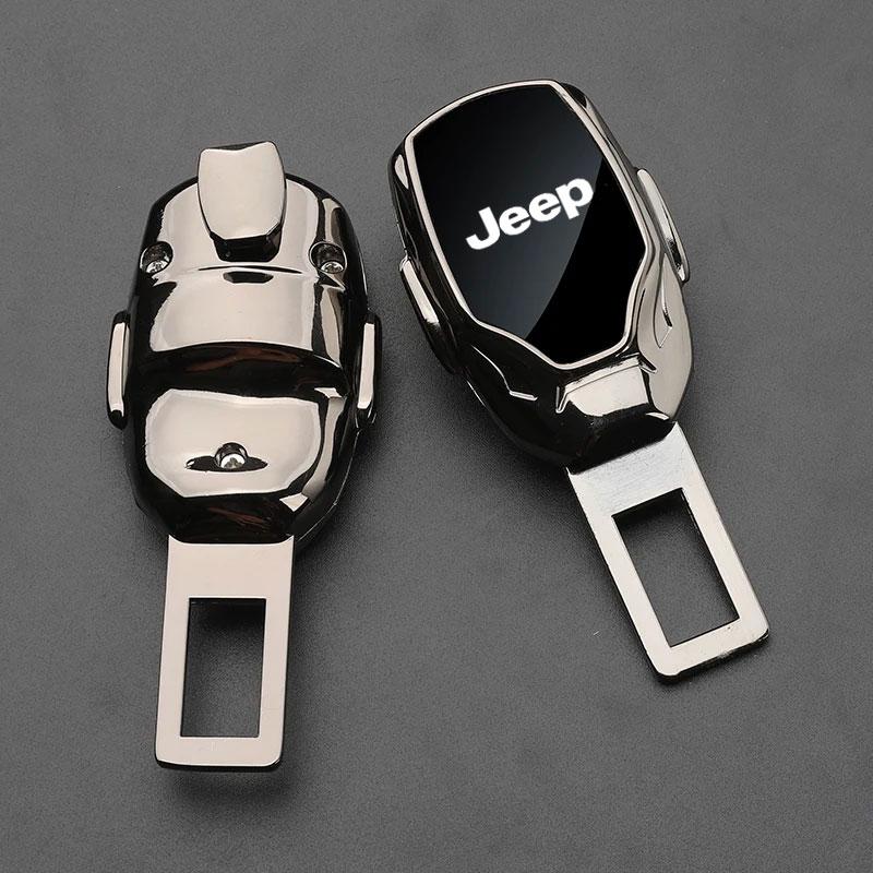 Для автомобиля Jeep Зажим-пряжка ремня безопасности Расширитель Заглушка Одна кнопка для освобождения Для Jeep Grand Cherokee wk2 Wrangler Ремешок Gladiator