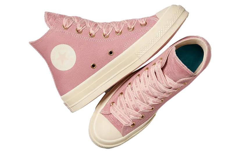 Men's Sneakers Converse Chuck 70 High 'Ribbon Laces - Night Flamingo'