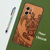 Turtle Elephant Dragon Wood Case For Xiaomi Redmi Note 12 11 10 9 Pro 12S 11S 10S 9S Back Cover For Redmi 12 9C 10C 12C