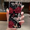 For Motorola Moto G5 Plus Case Clear Luxury Fashion Butterfly Flower Soft TPU Silicone Phone Cover for Motorola G5 Plus G5+ Case
