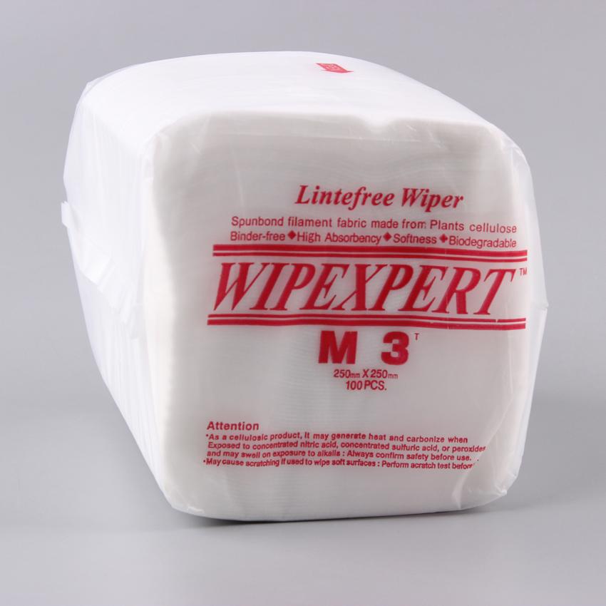 Bemcot M3 Cleanroom Wiper Non-Woven Polyester Fabric Lint-Free and Cleanroom Paper