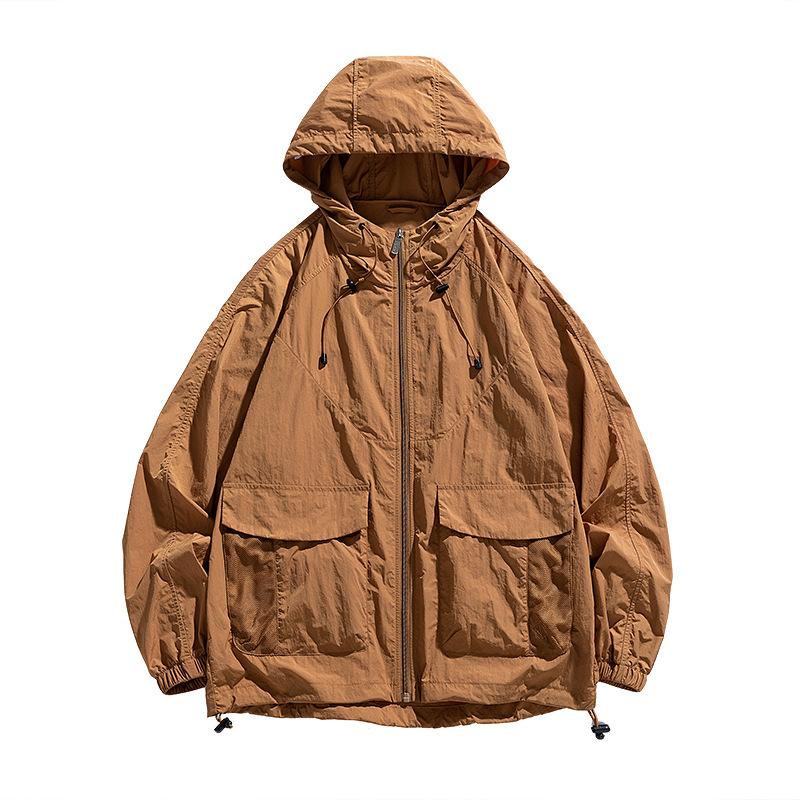 Douyin and Kuaishou trending hot-selling outdoor mountain UV-blocking cooling sun-protection clothing set, men's and women's couple's skin clothing