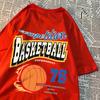 Competition Basketball 76 T-Shirts Men Women Street O-Neck Clothes Loose Oversize T-Shirts Harajuku Cotton Brand Short Sleeve